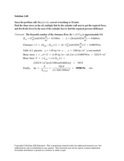 Fluid Mechanics 8 Chapter 1