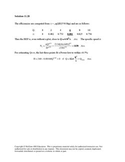 Fluid Mechanics 8 Chapter 11