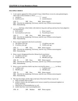 How Humans Evolved  7 Chapter 12